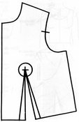 Bodice pattern from 1st edition